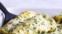 Creamy Poblano Chicken Enchiladas Creamy Poblano Chicken Enchiladas