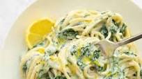 Lemon ricotta pasta & spinach Lemon ricotta pasta & spinach