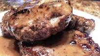 Hamburger Steaks with Brown Gravy Hamburger Steaks with Brown Gravy