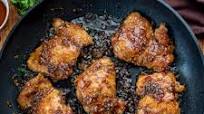 Honey Garlic Chicken Thighs Honey Garlic Chicken Thighs