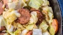 Keto Sausage and Cabbage Skillet Keto Sausage and Cabbage Skillet