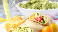 Chicken Hummus Wrap Chicken Hummus Wrap