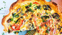 Easy Loaded Vegetarian Quiche Easy Loaded Vegetarian Quiche