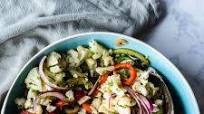 Mediterranean Cauliflower Salad Mediterranean Cauliflower Salad