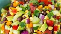 Mexican Chopped Salad with Greek Yogurt Cilantro Lime Ranch Mexican Chopped Salad with Greek Yogurt Cilantro Lime Ranch