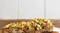 Receta:Tosta de revuelto de bacalao Receta:Tosta de revuelto de bacalao