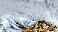 Wild garlic and black pepper focaccia Wild garlic and black pepper focaccia