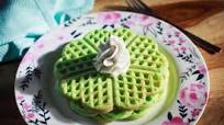 Pandan Waffles Recipe Pandan Waffles Recipe