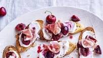 Cherry bruschetta Cherry bruschetta