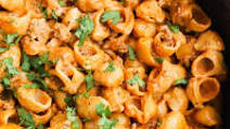 Creamy Ground Beef and Shells Creamy Ground Beef and Shells