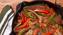 Skillet Steak, Peppers & Onions Skillet Steak, Peppers & Onions
