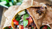 Turkish Lamb Wrap Turkish Lamb Wrap
