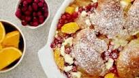 Orange cranberry French toast bake Orange cranberry French toast bake