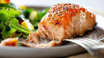 Salmon with Brown Sugar Glaze Salmon with Brown Sugar Glaze