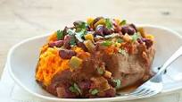 Baked Chili Potato Baked Chili Potato