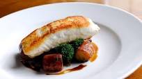 Pan-fried halibut with wild mushrooms and gnocchi Pan-fried halibut with wild mushrooms and gnocchi