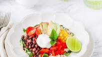 Black Bean Burrito Bowl Black Bean Burrito Bowl