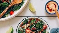 Chickpea Chopped Kale Salad with Adobo Dressing Chickpea Chopped Kale Salad with Adobo Dressing
