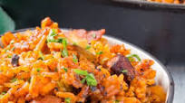 Baked Charleston Red Rice with Sausage Baked Charleston Red Rice with Sausage