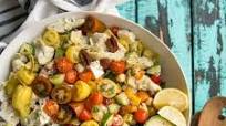 Easy Chopped Mediterranean Salad Easy Chopped Mediterranean Salad