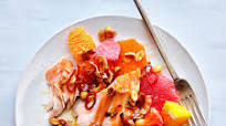 Roast Salmon With Citrus and Coconut-Chile Crunch Roast Salmon With Citrus and Coconut-Chile Crunch