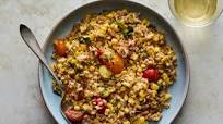 Farro Risotto With Sweet Corn and Tomatoes Farro Risotto With Sweet Corn and Tomatoes