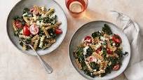 Kale Caesar Pasta Salad Kale Caesar Pasta Salad