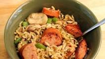 Smoked Sausage with Rice Pilaf Smoked Sausage with Rice Pilaf