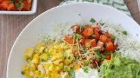 Chicken Burrito Bowls Chicken Burrito Bowls