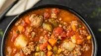 Crock pot Veggie Soup Crock pot Veggie Soup