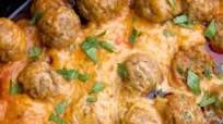 Slow Cooker Enchilada Meatballs Slow Cooker Enchilada Meatballs