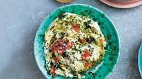 Zucchini tzatziki with chilli, garlic and herbs Zucchini tzatziki with chilli, garlic and herbs