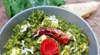 Palak paneer khichdi Palak paneer khichdi
