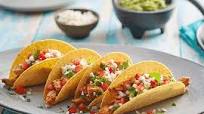 Chicken and Layered Guacamole Tacos Chicken and Layered Guacamole Tacos