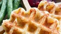 Leftover Mashed Potato Waffles Leftover Mashed Potato Waffles