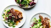 Citrusy Brisket With Spring Lettuces Citrusy Brisket With Spring Lettuces