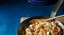 Spicy Cauliflower & Pancetta Spaghetti Spicy Cauliflower & Pancetta Spaghetti
