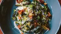 Grilled Broccoli Caesar Salad Recipe Grilled Broccoli Caesar Salad Recipe