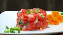 Hawaiian {Lomi Lomi} Salmon Hawaiian {Lomi Lomi} Salmon