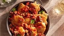 Chicken Thighs Braised with Italian Sausage Chicken Thighs Braised with Italian Sausage