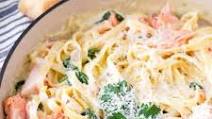 Creamy Salmon Pasta Creamy Salmon Pasta