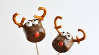 Chocolate Covered Marshmallow Reindeer Chocolate Covered Marshmallow Reindeer