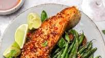 Pan Seared Halibut with Chili Garlic Oil Pan Seared Halibut with Chili Garlic Oil