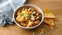 Slow-Cooker Cheesy Chicken Enchilada Chili - Progresso Slow-Cooker Cheesy Chicken Enchilada Chili - Progresso