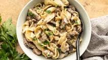One Pot Beef and Mushroom Stroganoff One Pot Beef and Mushroom Stroganoff