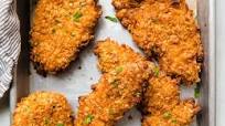 Crispy Air Fryer Chicken Tenders Crispy Air Fryer Chicken Tenders