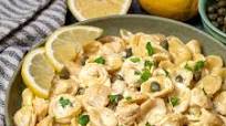 Creamy Chicken Piccata Pasta Creamy Chicken Piccata Pasta