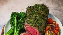 Herb Crusted Smoked Manhattan Roast Herb Crusted Smoked Manhattan Roast