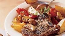 Gluten-Free Roasted Pork Chops and Vegetables Gluten-Free Roasted Pork Chops and Vegetables