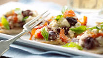 Fast-Fry Pork Loin Chops with Feta Cheese and Black Olives Fast-Fry Pork Loin Chops with Feta Cheese and Black Olives